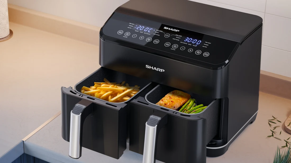 Sharp Dual Drawer Air fryer