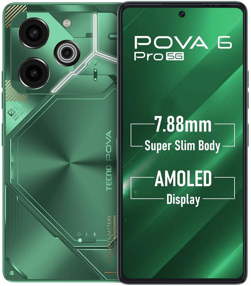 tecno pova 6 pro green