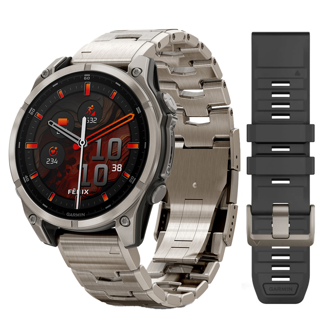 garmin fenix 8 sapphire titanium